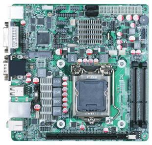工業級H61 MINI ITX主板 專為多串口與ATM應用設計，穩定支持酷睿i3/i5/i7處理器