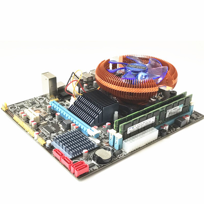 全新臺(tái)式機(jī)電腦主板X58六核L5640CPU 8G內(nèi)存條1G獨(dú)立游戲顯卡套裝